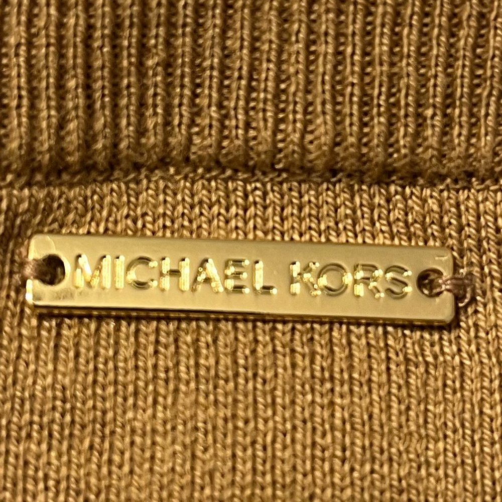 Michael Kors Camel Cotton. Sweater (NWT) - Picture 8 of 11